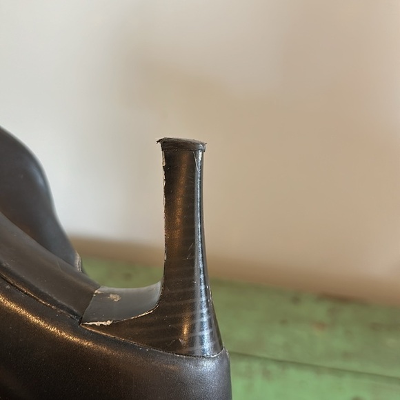 Women’s Predictions Black Leather Ankle Boot Size 7 - Picture 9 of 10